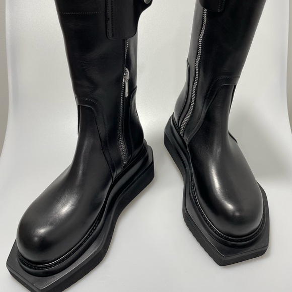 Rick Owen’s Black Creeper Turbo Cyclops Boots Men’s US 6/EU 39 $2675. - Picture 4 of 13